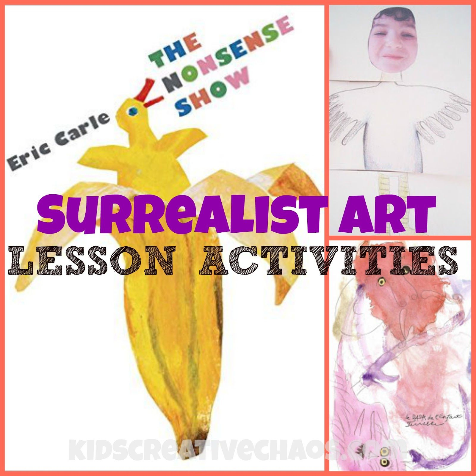Eric Carle Surrealist Lesson Activities: The Nonsense Show