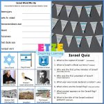 Etze   Israel Independence Day Enrichment Kit   Bingo Game