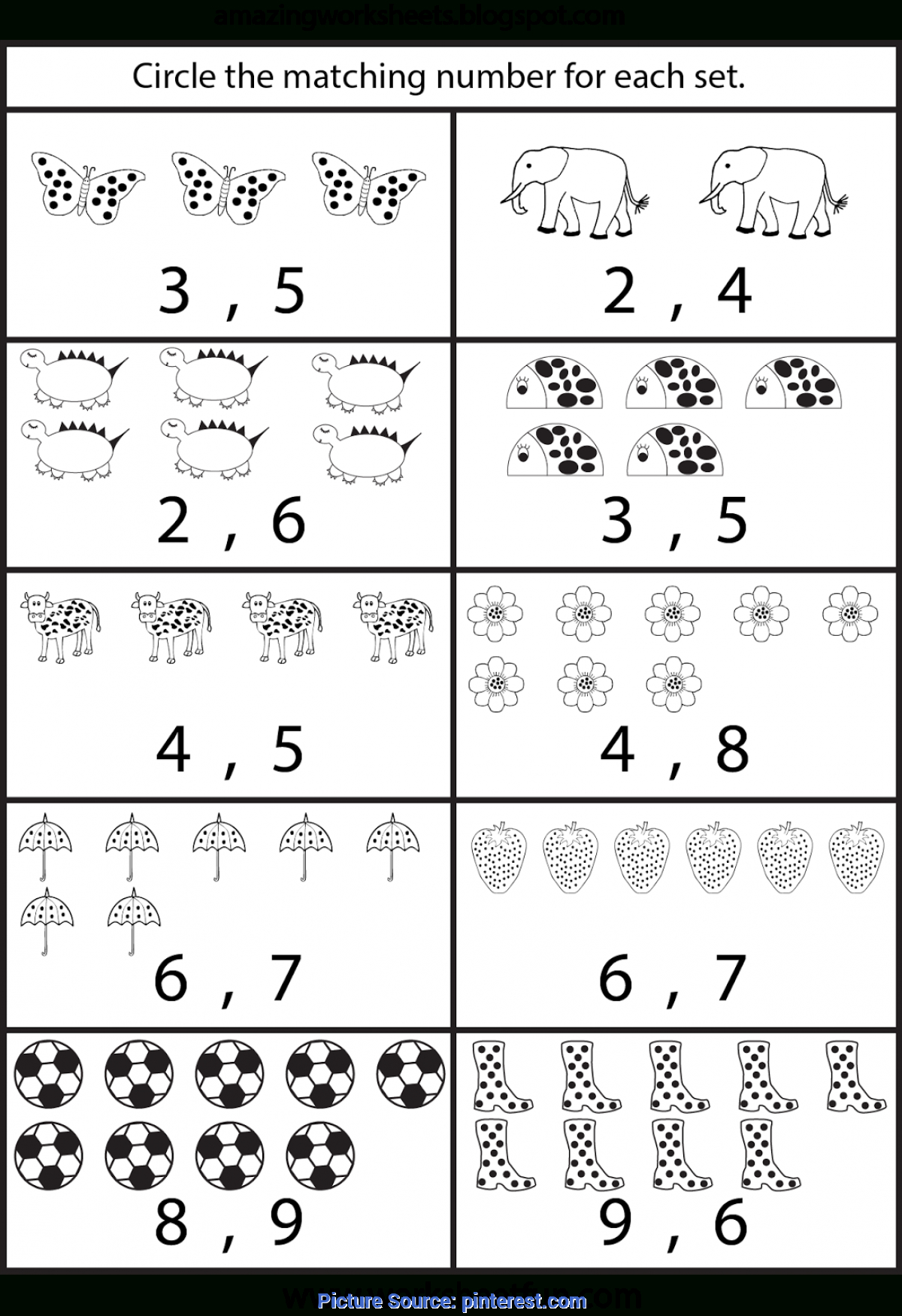 Excellent Counting Lesson Plans For Kindergarten Counting