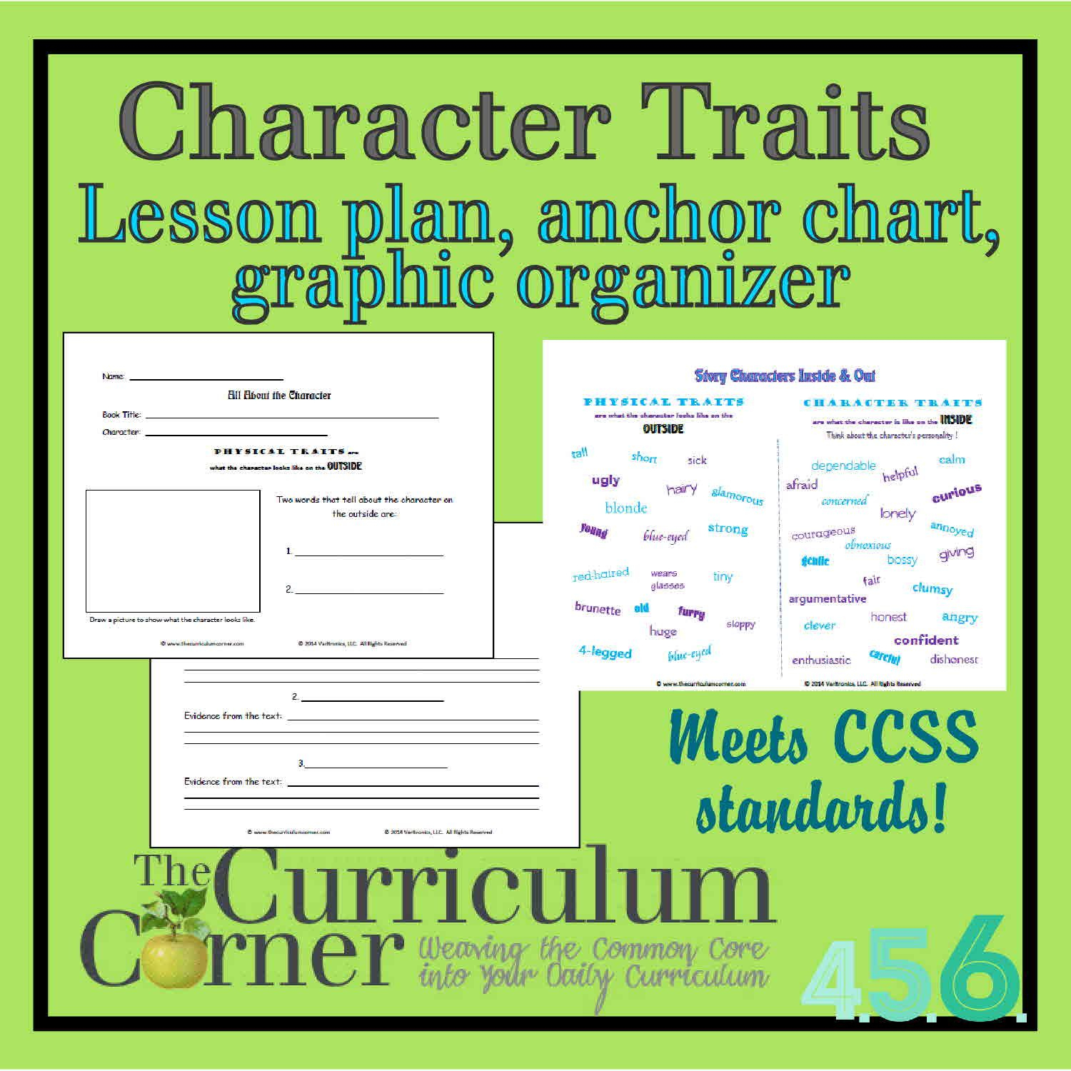 Exploring Character Traits (Versus Physical Traits