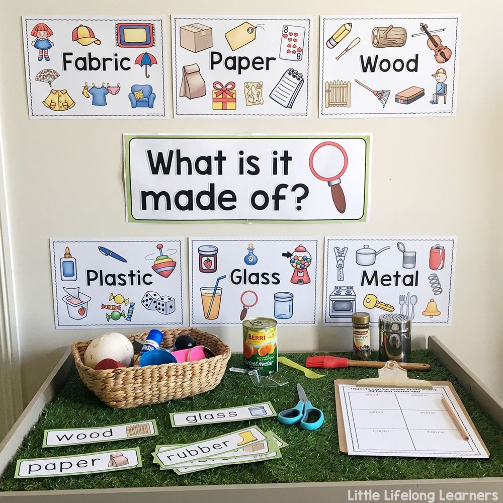 Exploring Materials And Their Properties | Kindergarten