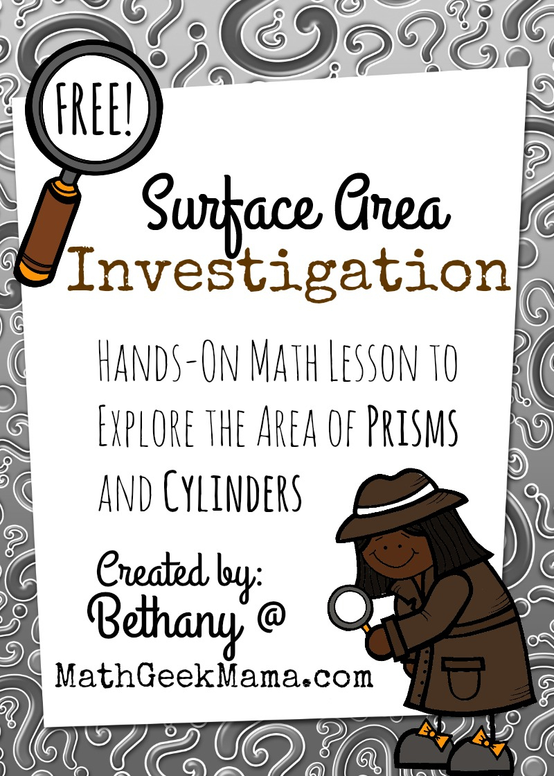 Exploring Surface Area Of Prisms And Cylinders