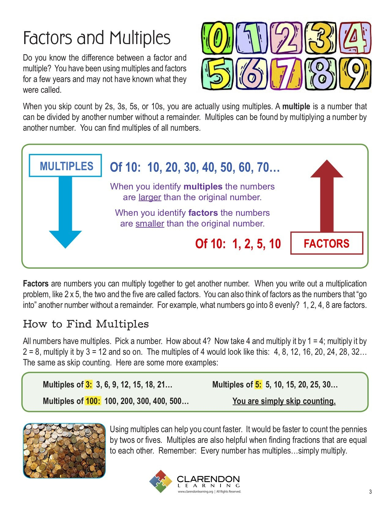 Factors And Multiples