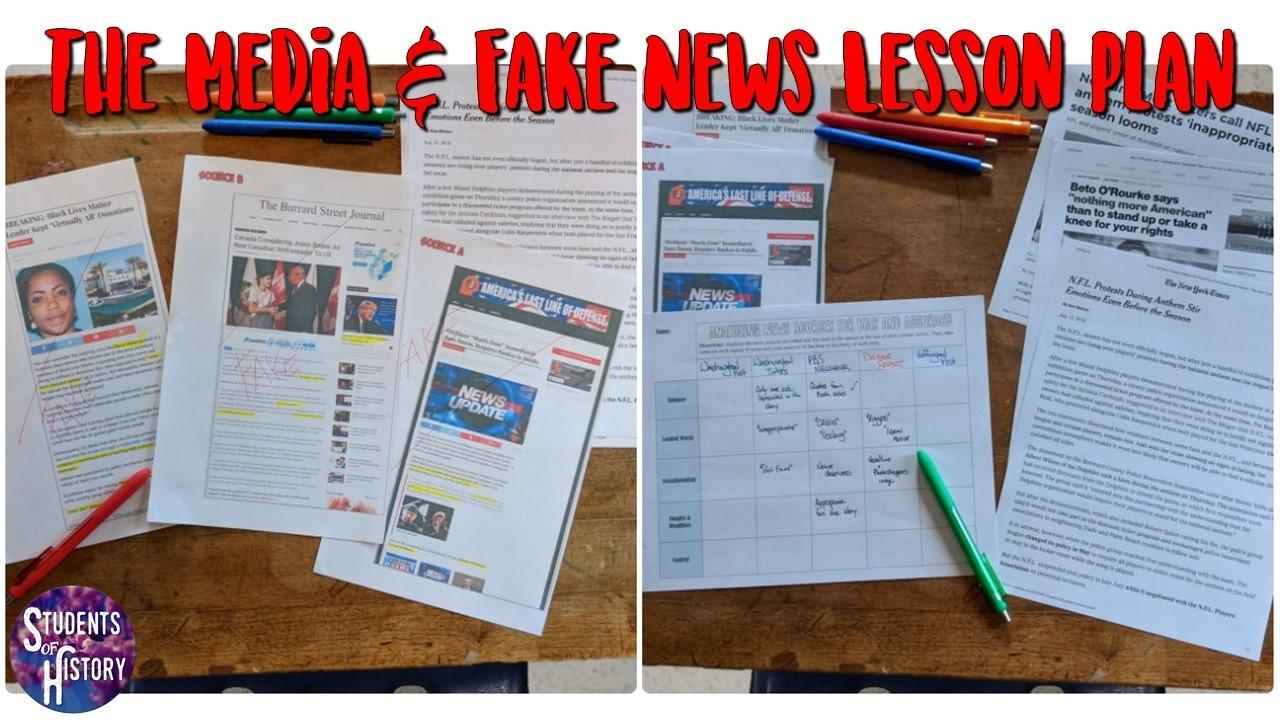 Fake News Lesson Plan For High School