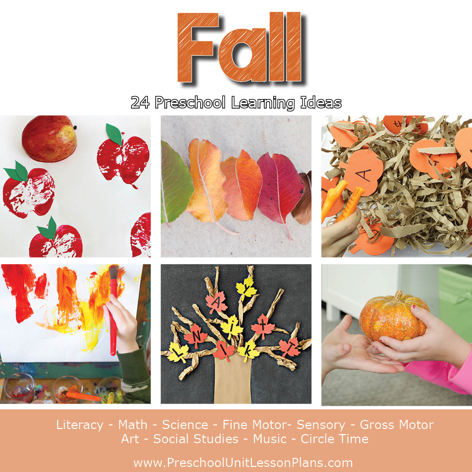 Fall Themes For Preschool Lesson Plans - Preschool Inspirations
