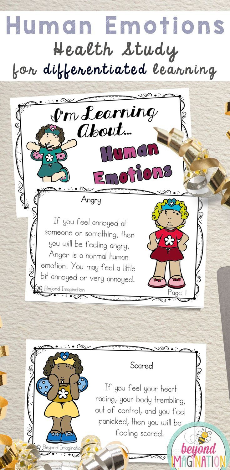 Feelings And Emotions Activities With Fairies | Emotions