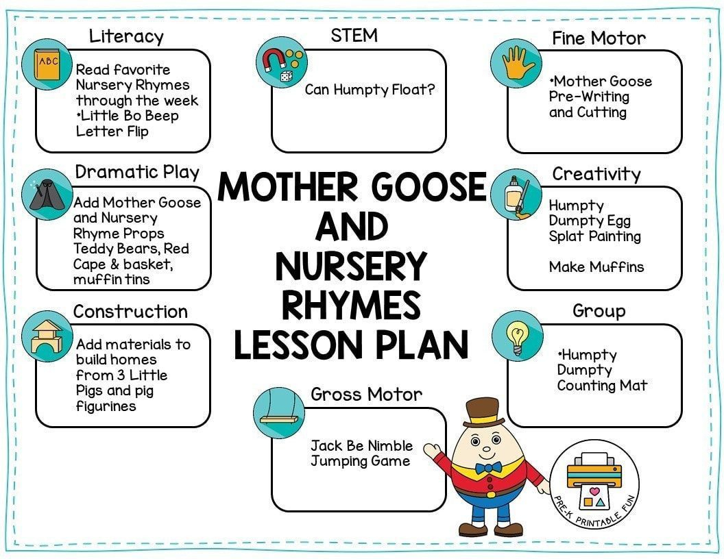 Find Ideas To Implement This Free #prekprintablefun Sample