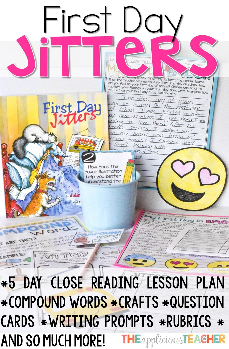 First Day Jitters: Close Reading | First Day Jitters, First