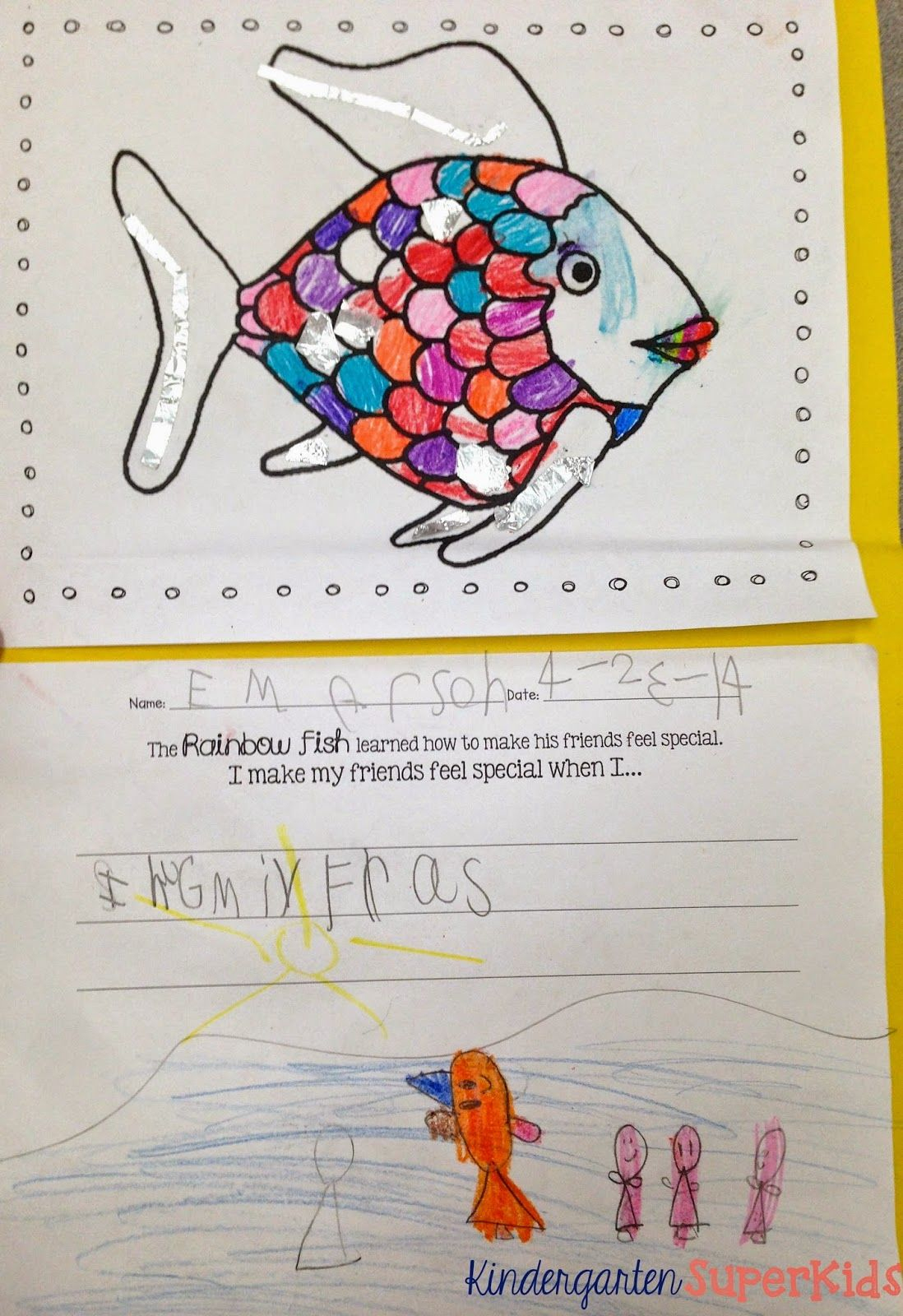 Fish Frenzy: Literacy Resources + A Rainbow Fish Freebie