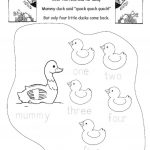 Five Little Ducks   English Esl Worksheets For Distance