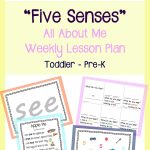 Five Senses' Lesson Plan : Preschool And Toddler 'all About