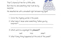 Lesson Plan On Comprehension For 2nd Grade