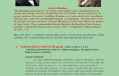 Frederick Douglass Lesson Plans Elementary