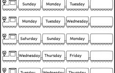 Days Of The Week Lesson Plan For Kindergarten