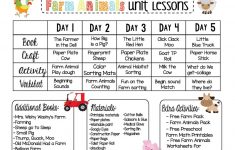 Sorting Lesson Plan For Preschool