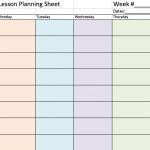 Free Homeschool Lesson Planning Sheet | Simply Being Mommy