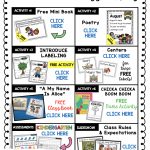Free Kindergarten Lesson Plans For The First Day Of School