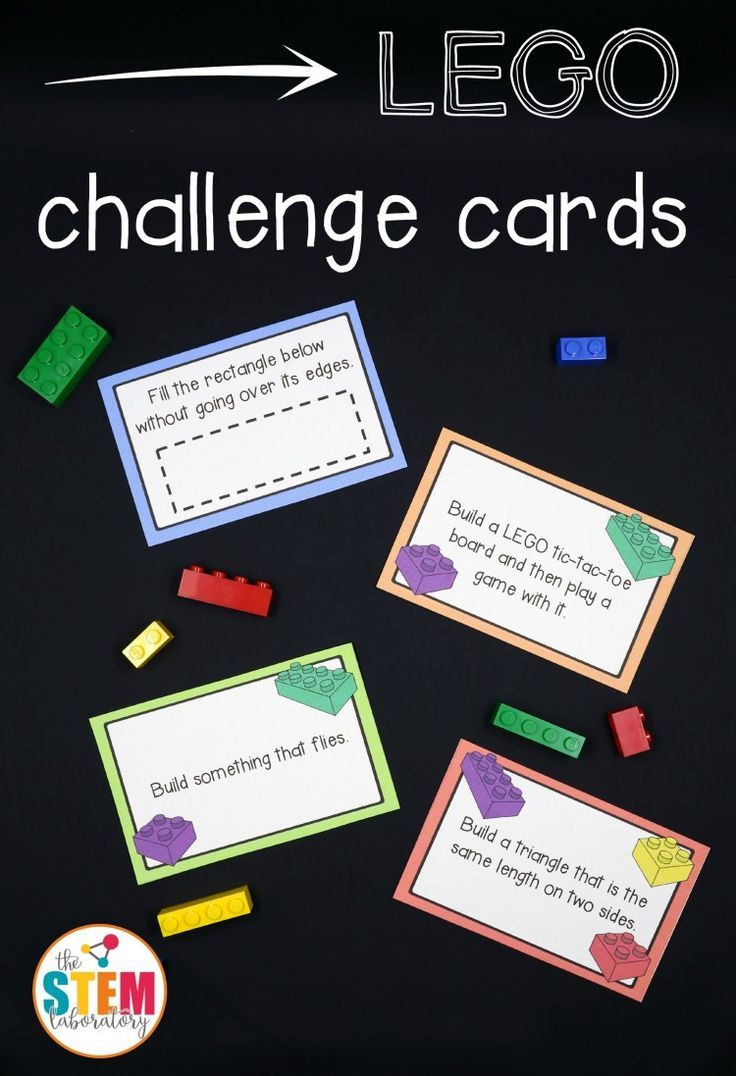 Free Lego Challenge Printable Stem Activities | Fun Stem