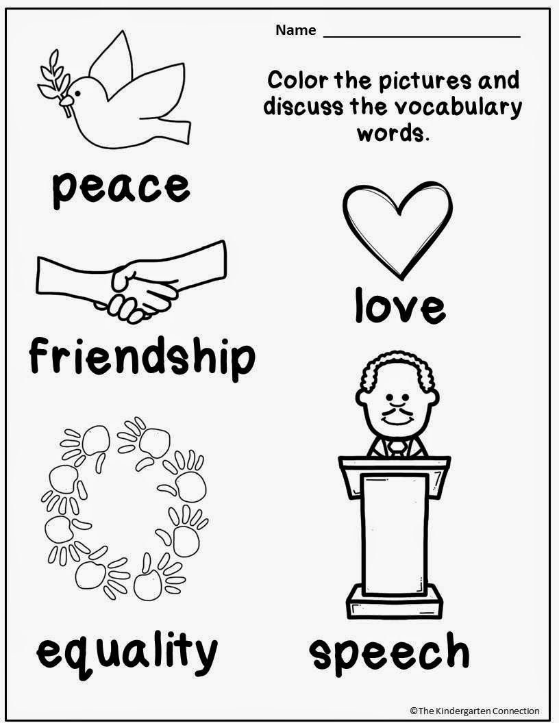 Free Martin Luther King Jr Printables And Read Alouds For