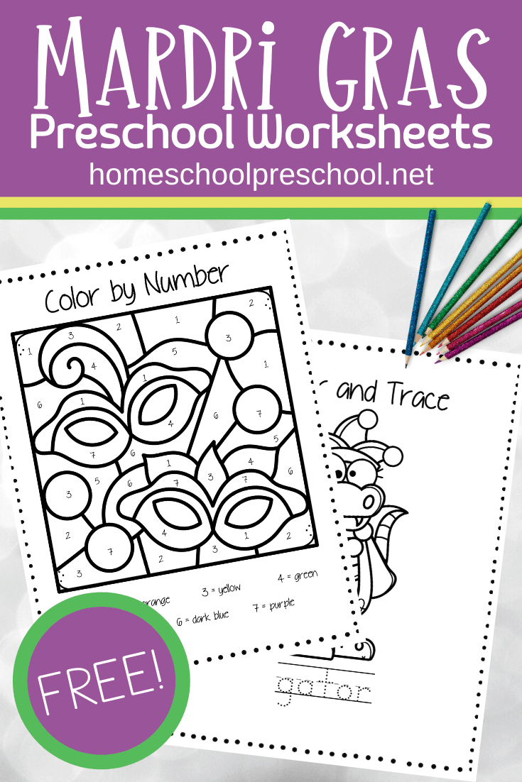 Free Printable Mardi Gras Worksheets For Kids