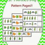 Free} St. Patrick's Day Preschool Patterns | St Patrick Day