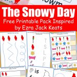 Free The Snowy Day Printable Pack (25 Pages!) | The Snowy
