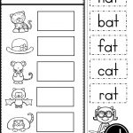 Free Word Family At Practice Printables And Activities
