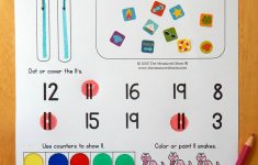 Kindergarten Lesson Plans Numbers 11 20