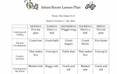 Infant Lesson Plans