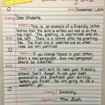 Friendly Letter Anchor Chart: 4Th Grade | Writing Lessons