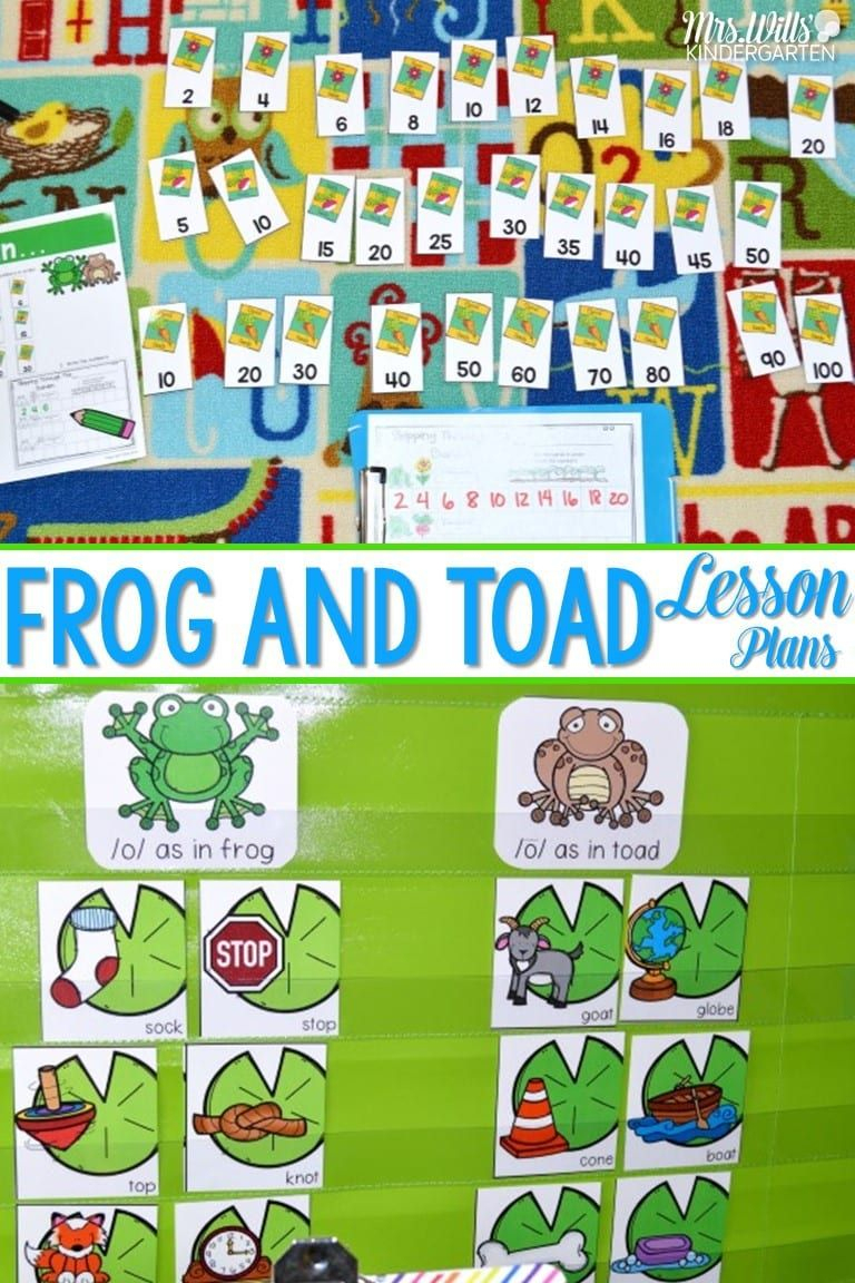 Frog And Toad Activities For Math And Literacy-Cc Aligned