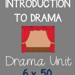 Full Drama Lesson Plans   6 X 50 Minute Introduction To