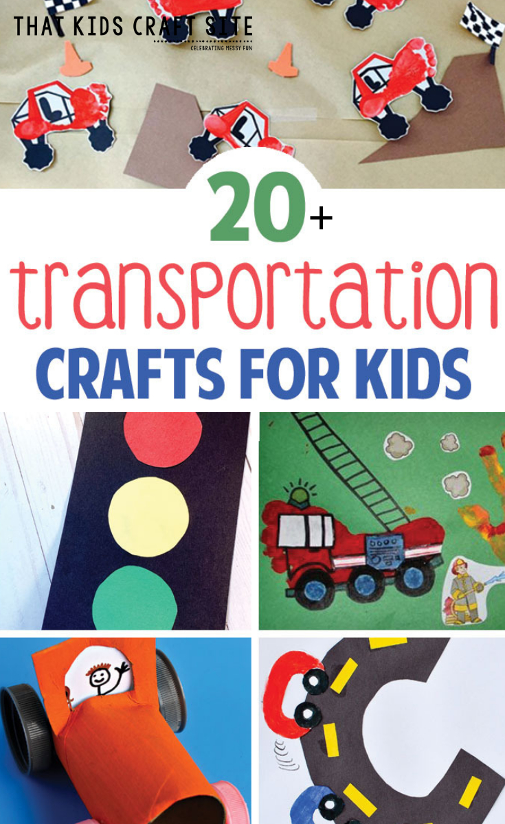 Fun Transportation Crafts And Activities - That Kids&amp;#039; Craft Site