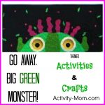 Go Away Big Green Monster Activities | Monster Activities