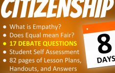 Citizenship Lesson Plans 3rd Grade