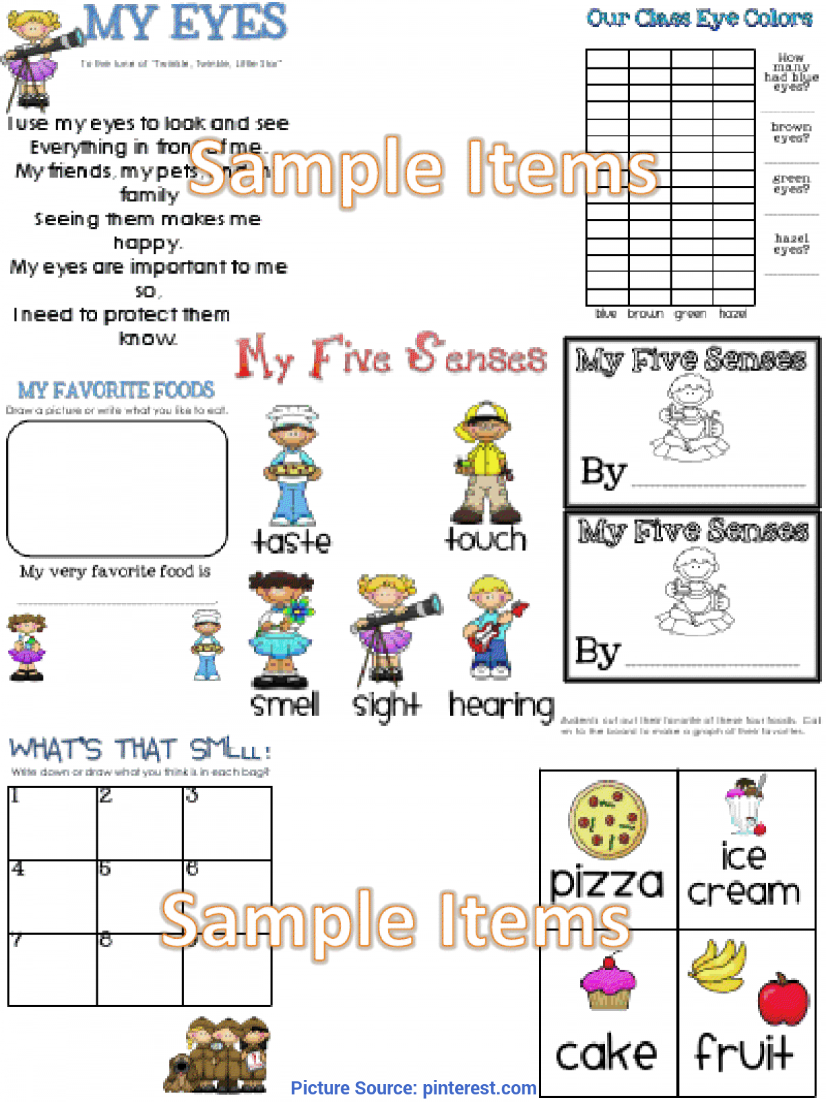 Good Lesson Plan In Science 3 Five Senses Fun In First Grade