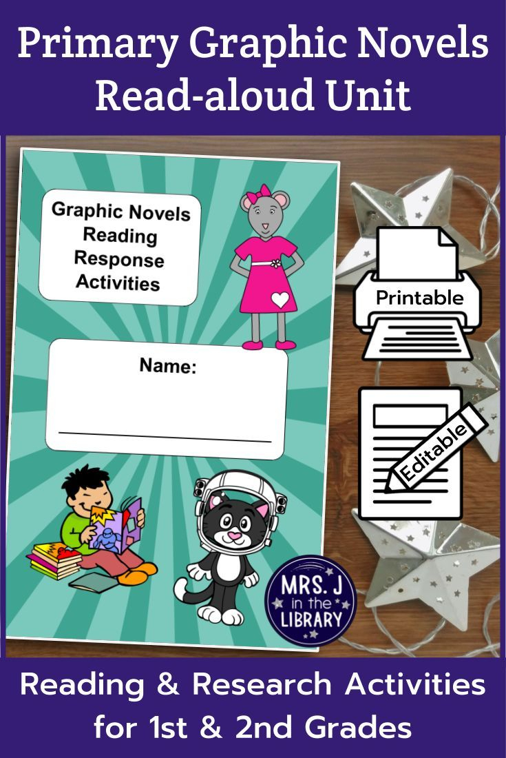 Graphic Novels Read-Aloud Unit (Activity Booklet &amp;amp; Lesson