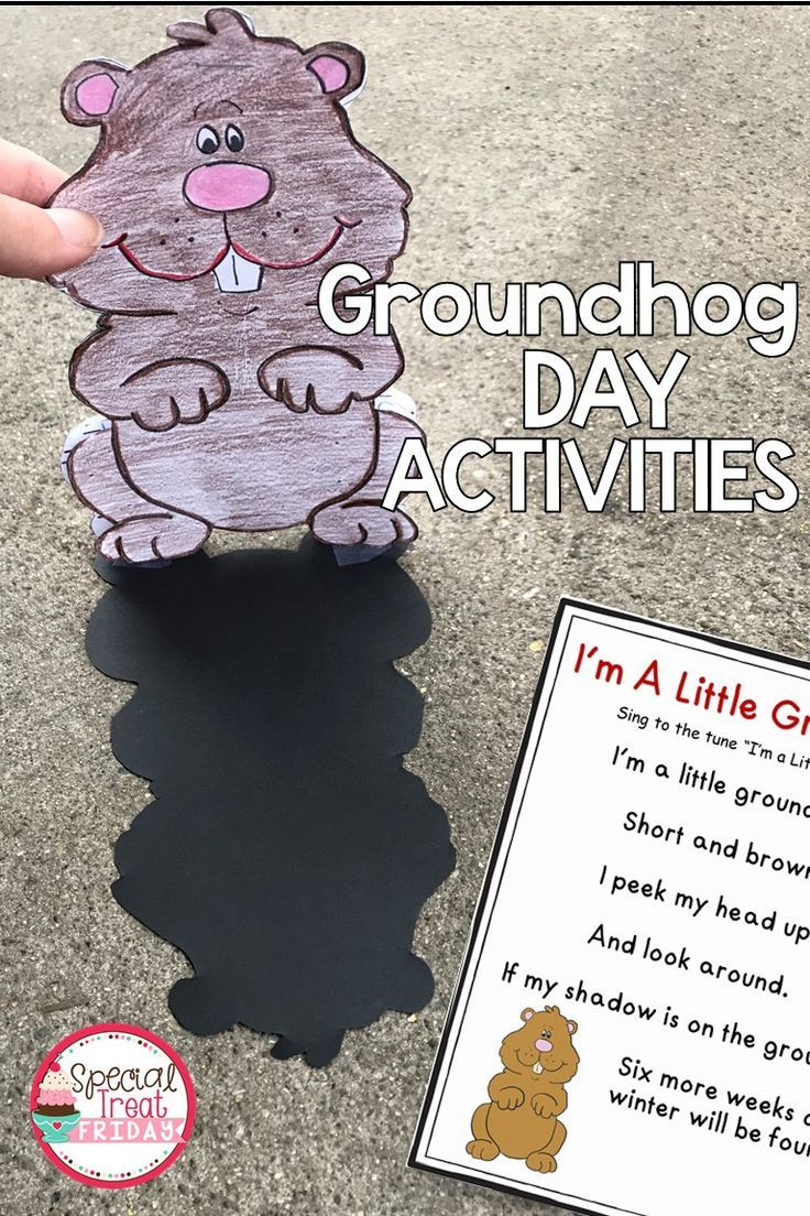 Groundhog Day Activities | Groundhog Day Activities