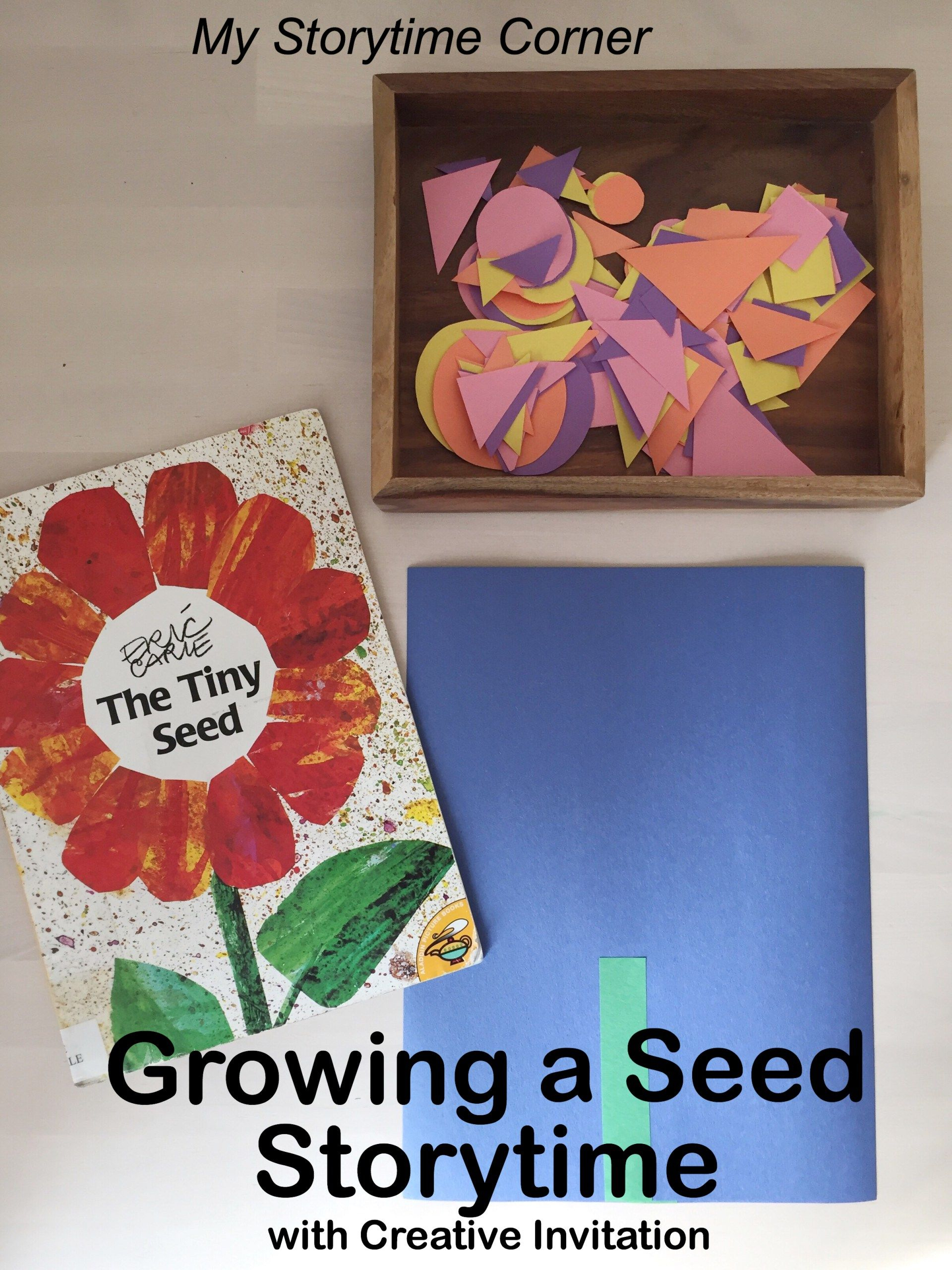 Growing A Seed Storytime | Preschool Garden, Seeds Preschool