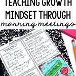 Growth Mindset Activities: Free Morning Meeting Lesson Ideas