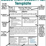 Guided Math Lesson Plan Template | Thrifty In Third Grade