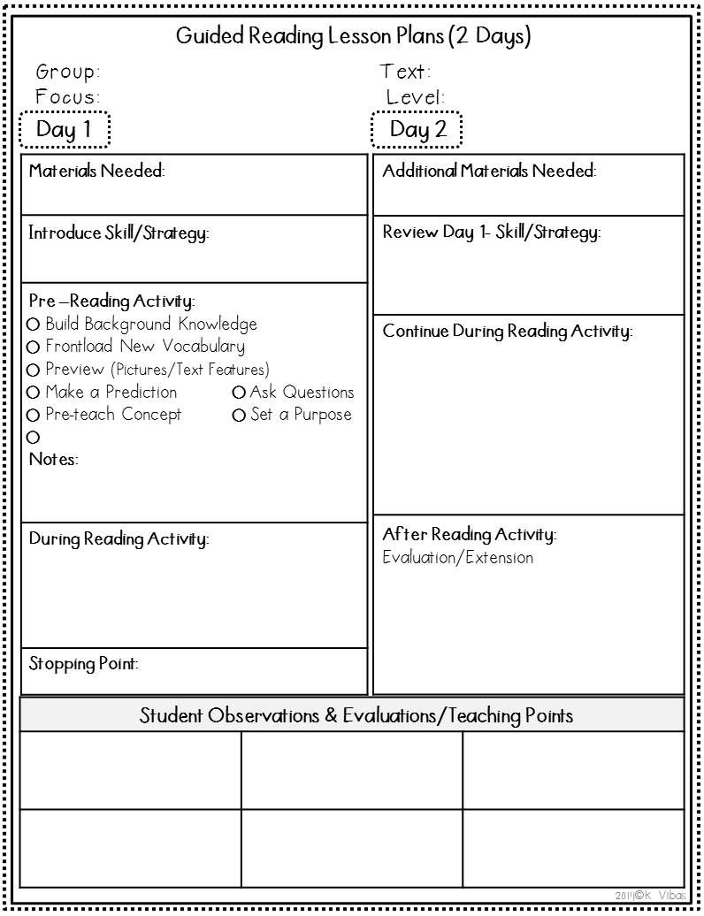 Guided Reading Binder, And A Whole Lot More | Guided Reading