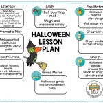 Halloween Lesson Planning Ideas   Pre K Printable Fun