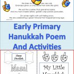Hanukkah  Poem/activities Early Primary And Ell Newcomers