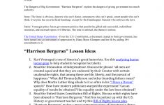 Harrison Bergeron Lesson Plans