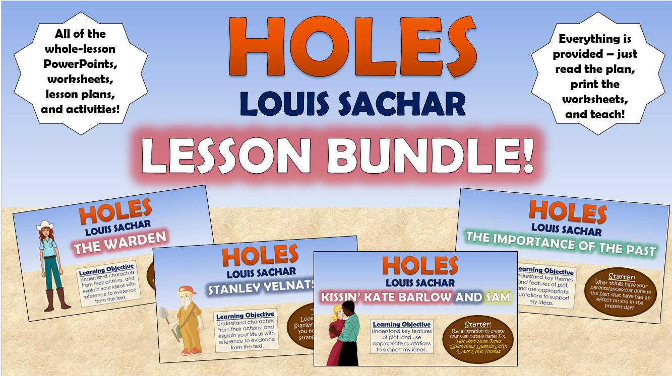 Holes Lesson Bundle!