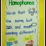 Homophones Baby! | Homophones Anchor Chart, Classroom Anchor