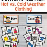 Hot Vs. Cold Sorting | Weather Activities Preschool