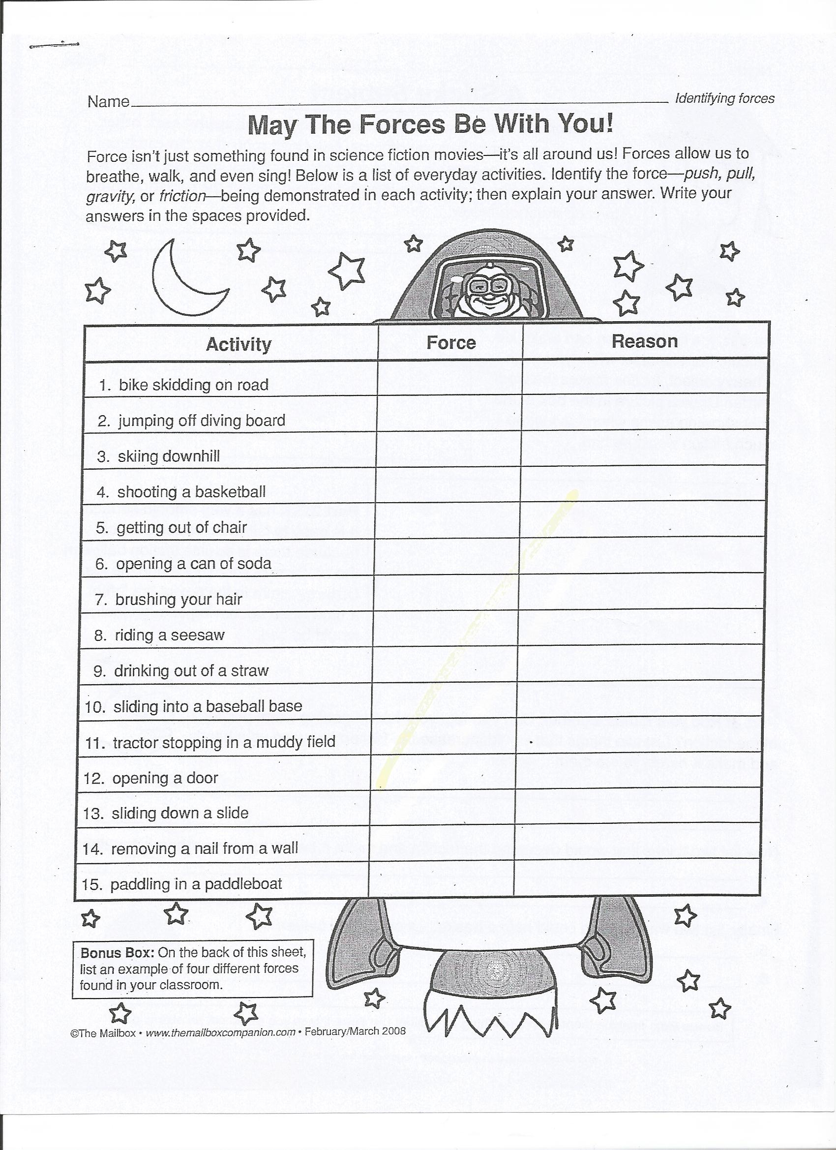 How Can I Determine The Effects Of Force? - Lessons - Tes Teach