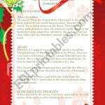 How The Grinch Stole Christmas   Lesson Plan 2 Pages   Esl